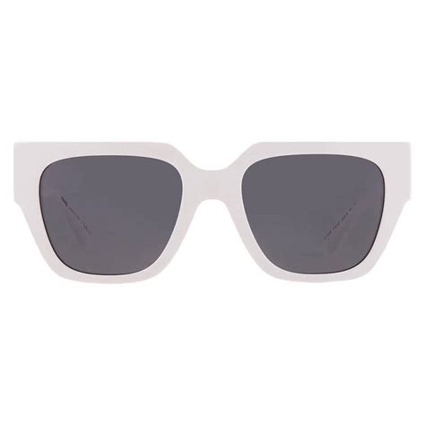 versace ve 4409|Versace VE4409 53 Dark Grey & White Sunglasses .